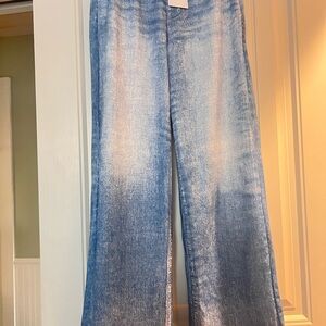 Milarosabella  Light Blue Women's Flare Jeans